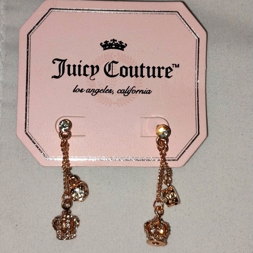 Juicy couture earrings